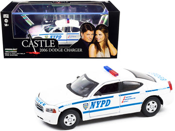 Greenlight 86603 Miniature Collection Car, White/Blue