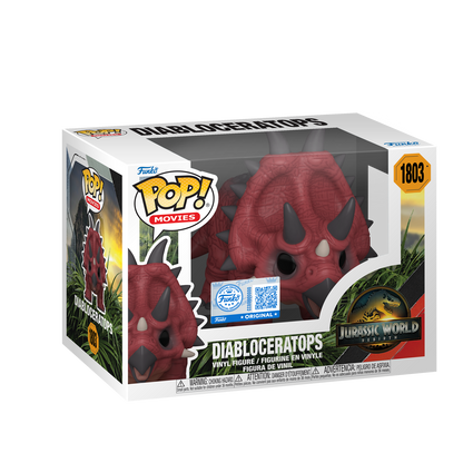 Jurassic World Diabloceratops #1803 Funko Pop! Vinyl Figure