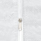 Vidaxl White Party Tent Sidewalls With Zipper, 2 Pcs, Pe Material, Uv And Water-Resistant, Easy Hook And Loop Fasteners Installation