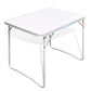 Foldable Camping Table with Metal Frame 31.5x23.6