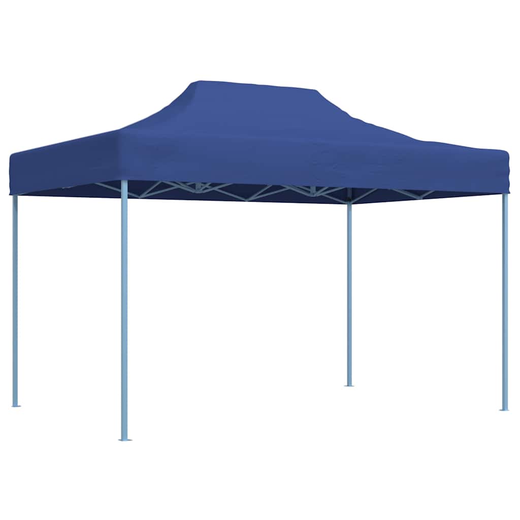 vidaXL Professional Folding Party Tent 9.8x13.1 Steel Blue