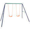 Vidaxl Swing Set With 2 Seats Steel