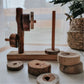 Qtoys Australia Montessori Horizontal And Vertical Stacker