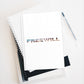 Freewill Life Inspirational Blank Journal