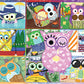 Heritage Puzzle Owls On Vacation - 1000 Piece Jigsaw Puzzle
