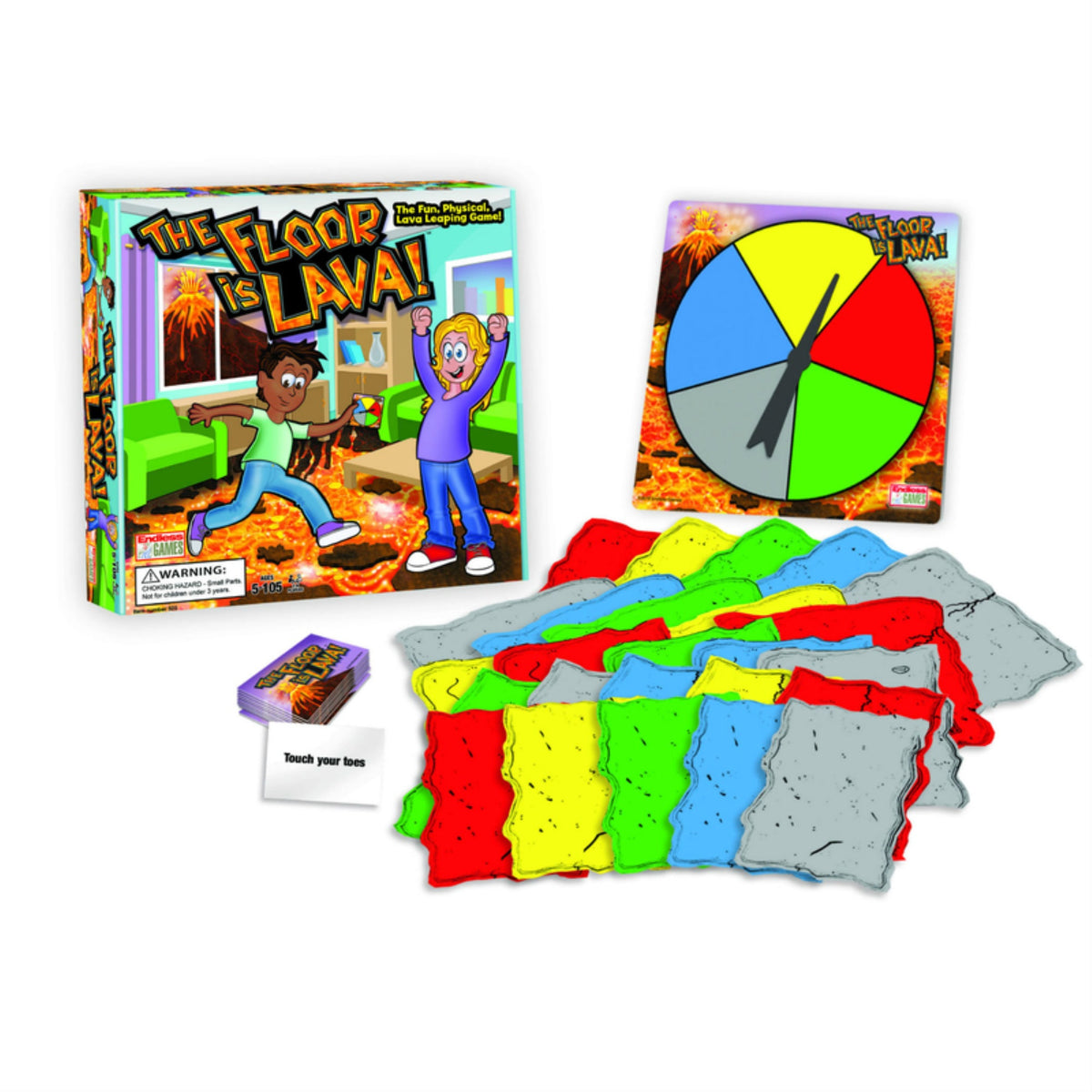 THE FLOOR IS LAVA GAME (Pack of 1)