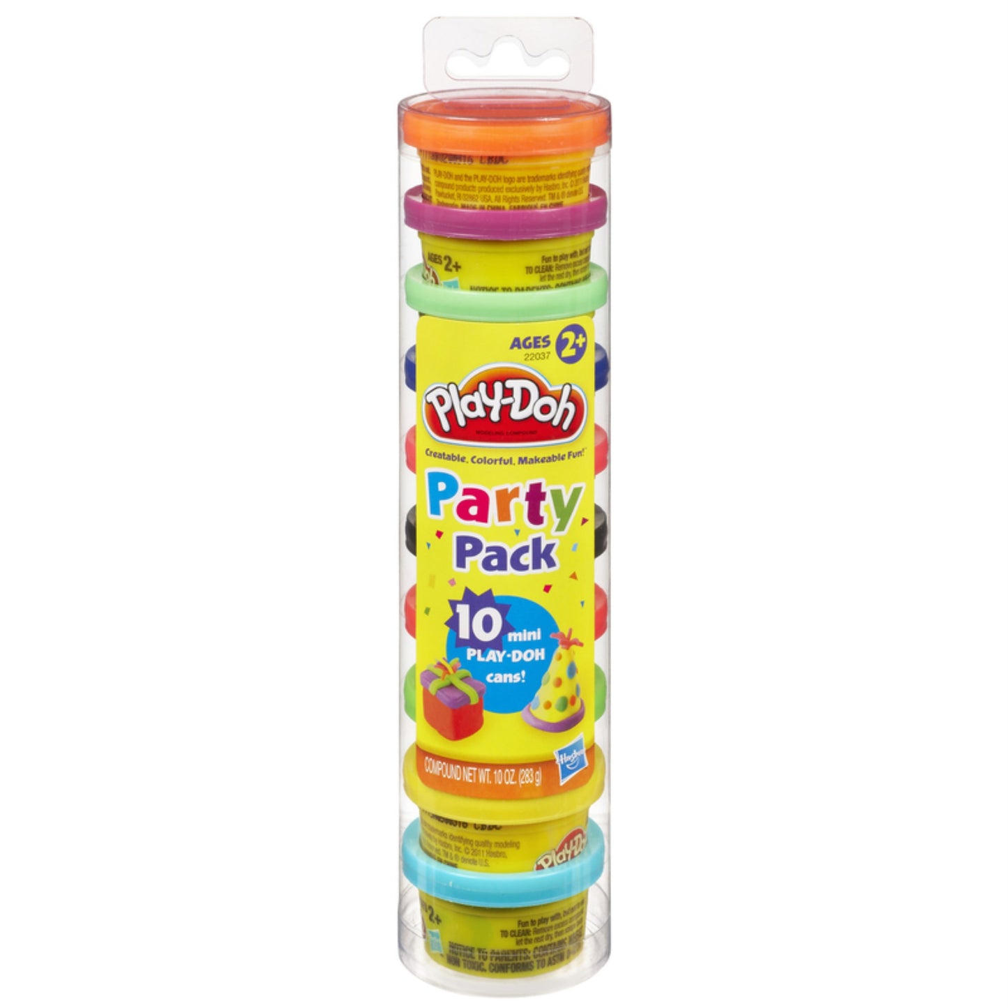 PARTY PACK TUBE 2Y+ 10PC