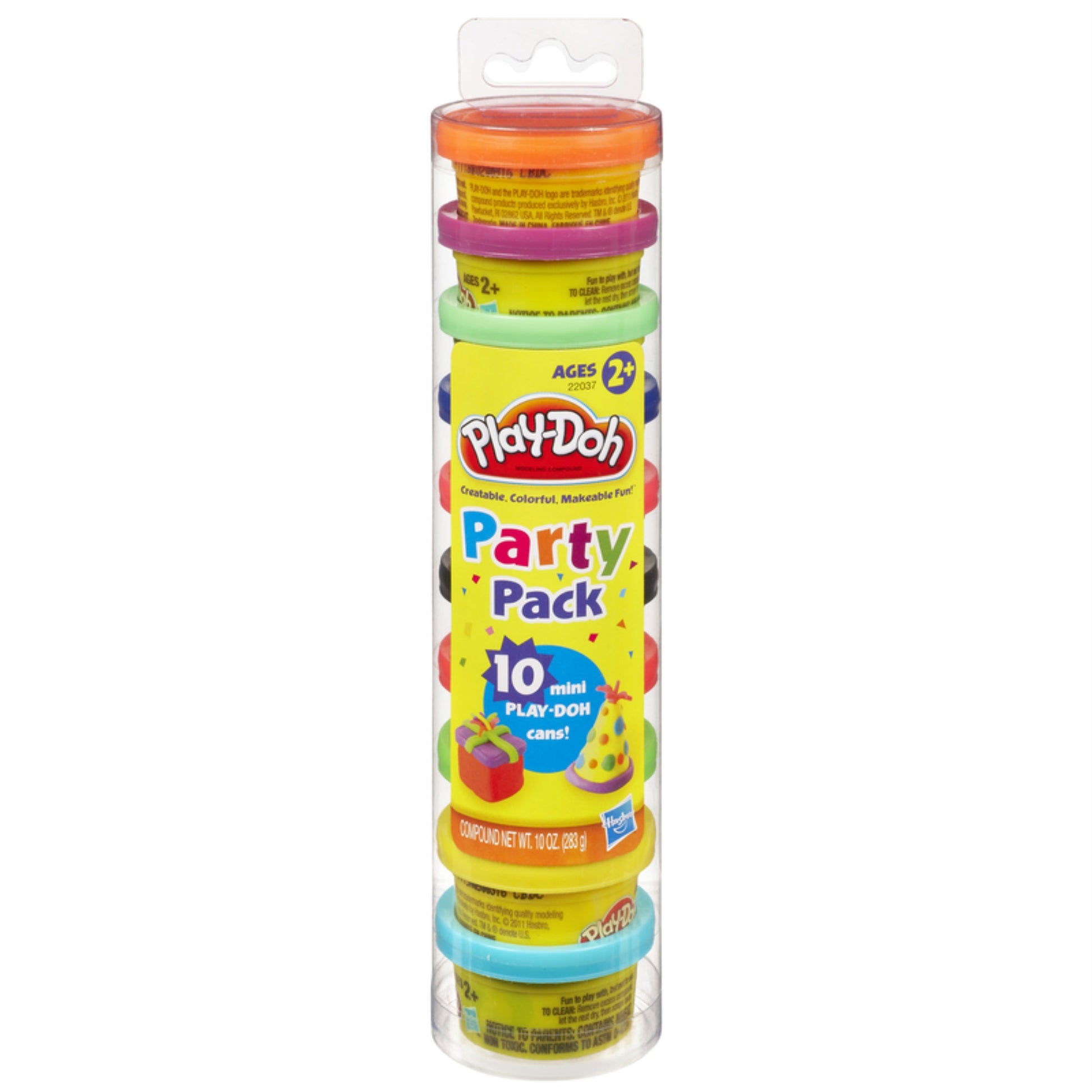 PARTY PACK TUBE 2Y+ 10PC