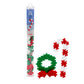 PLUS PLUS 3D Puzzle Building Block Set - 70 Mini Interlocking Pieces, Holiday Mix, Plastic, Model 4168736