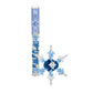 PLUS PLUS 3D Puzzle Building Block Set - 70 Mini Interlocking Pieces, Snowflake Mini Maker Tube, Multi Color, Plastic