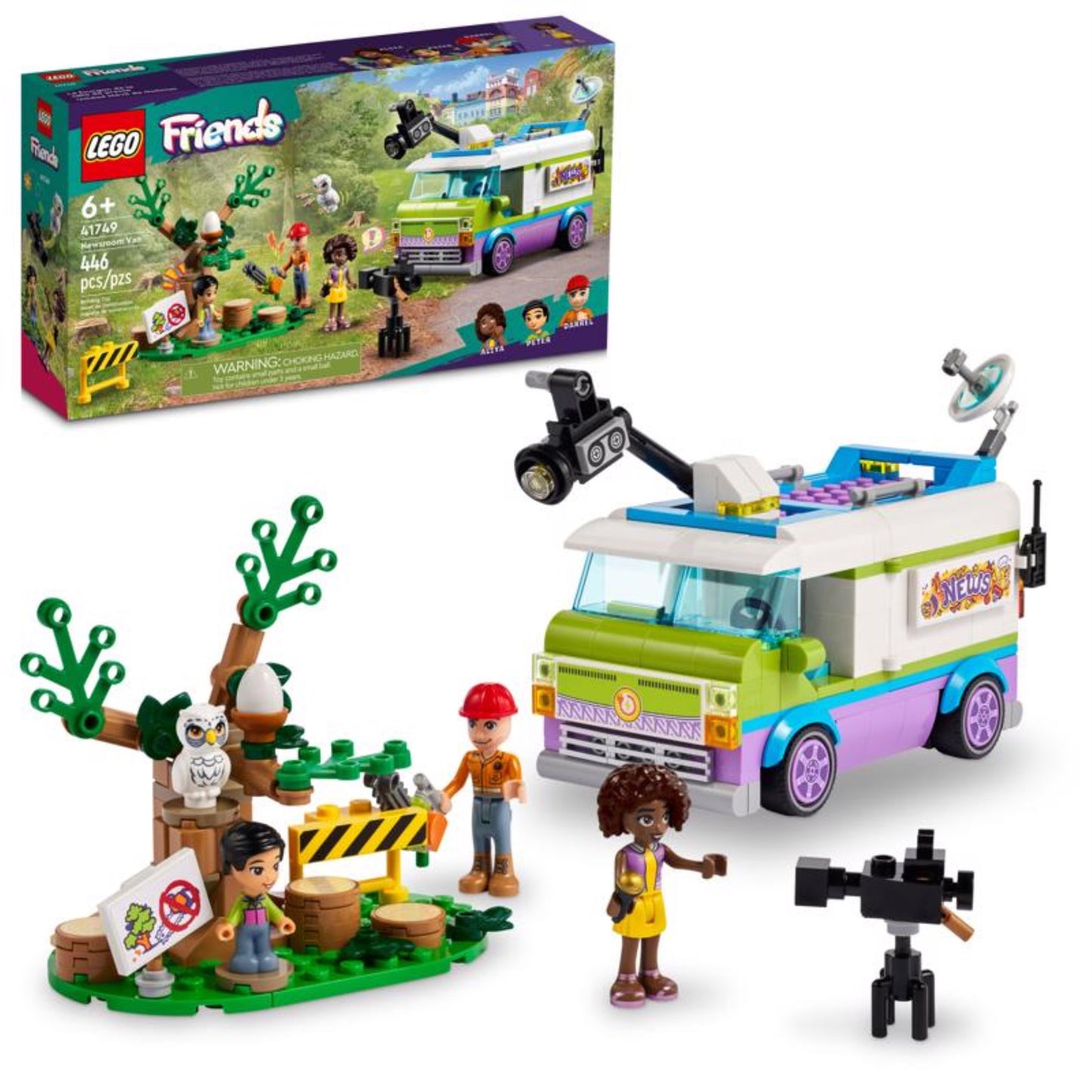 Newsroom Van Toy 446Pc