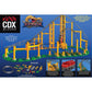 CDX Blocks Sidewinder Building Brick Set - 825 Pieces, Gravity Powered Looping Coaster Model, Plastic Material