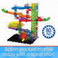 The Learning Journey: Techno Gears Marble Mania Zoomerang 2.0 - Stem Construction Set – Award Winning Learning Toys & Gifts For Children Ages 6-12 Years (80+ Pieces)