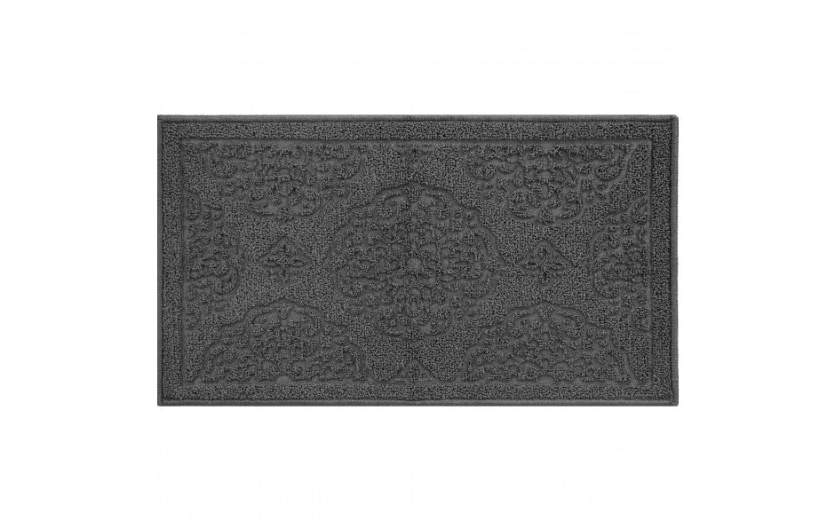 GRAND IMPRESSIONS MEDALLIONS GRAY Rectangular Shape, 17 X 30