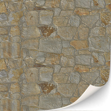 3 Sheets Self Adhesive Floor Tiles For Dollhouse 1:12 Scale (Terracotta Tiles)