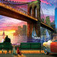 Masterpieces 550 Piece Jigsaw Puzzle For Adults, Family, Or Kids - New York Romance - 18''X24''