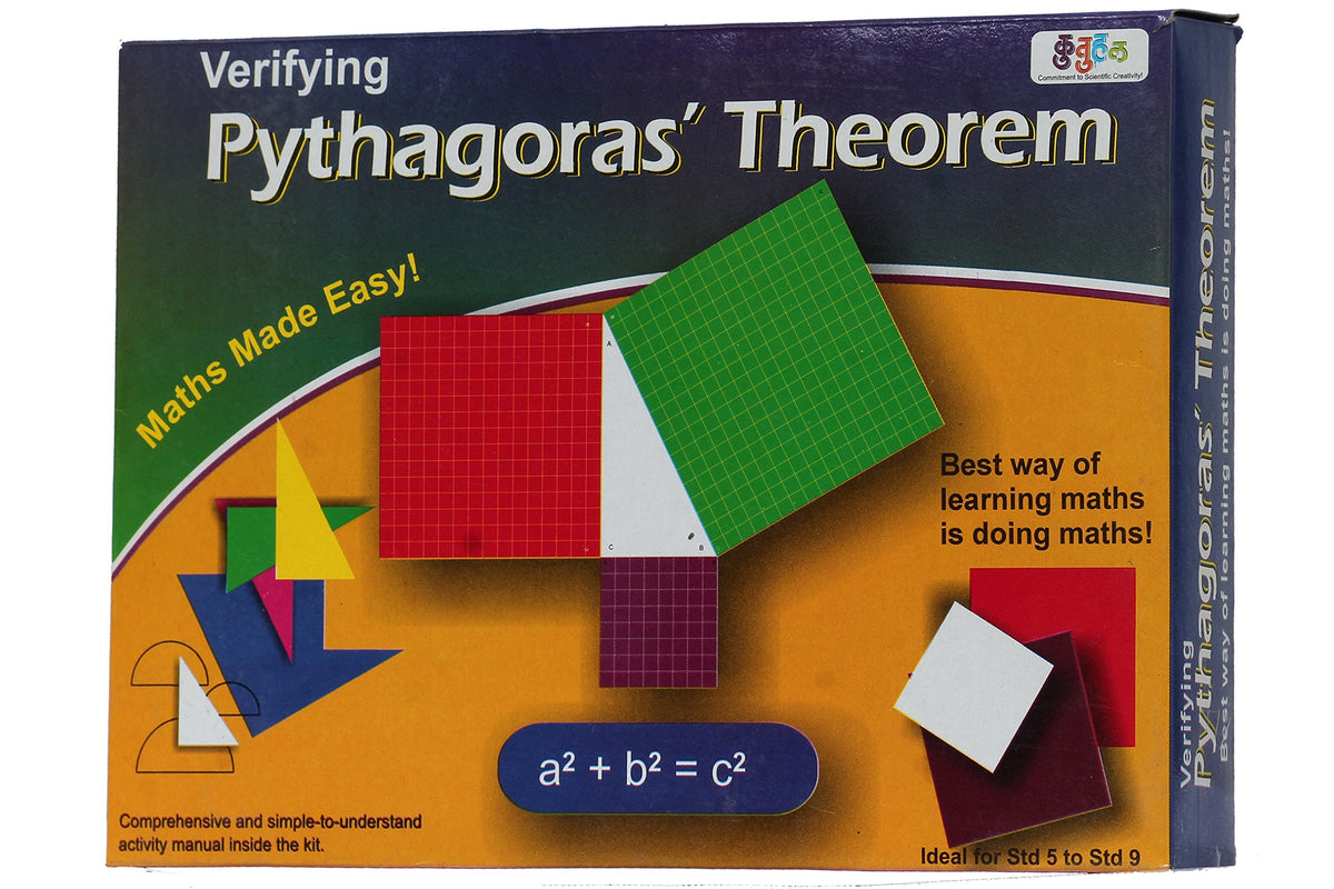 Stepstodo Pythagoras Theorem Right Angle Triangle Puzzle | Diy Math Activity Board Game | Innovative Math Made Easy Educational 