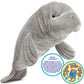 TigerHart 21 Inch Stuffed Animal Plush Manatee - Multicolor, Soft Polyester, Model 00760625606987