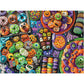 White Mountain Halloween Fun Candy Puzzle Halloween Puzzles 500 Pieces for Fall and Autumn