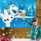 Hrency Pin The Nose on The Olaf Game for Kids Christmas Party Game for Kids Olaf Pin Game with Reusable 24Pcs Nose Stickers Birt