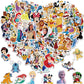 Water Bottle Stickers For Kids,100Pcs Cute Cartoon Character Stickers,Dovipta Vinyl Waterproof Stickers For Water Bottle Skatebo