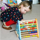 Toys of Wood Oxford Wooden Activity Centre - 5-in-1 Montessori Cube for Toddlers, Small, Colored, Model 1