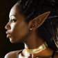 Freshme Renaissance 4 Pairs Brown Fairy Pixie Ears - Short And Long Silicone Elf Ears Set For Women Cosplay Halloween Christmas Renaissance Anime Vampire Masquerade Dress Up Props Costume Accessories