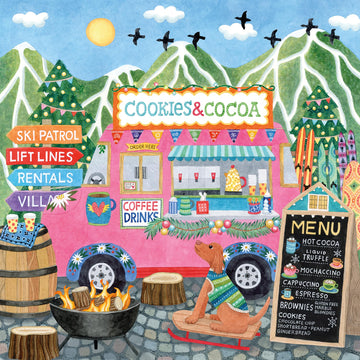 Ceaco - Food Trucks - Festive Food Truck Ii - 500 Piece Jigsaw Puzzle