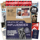 MMC Death of an Influencer - Engaging Murder Mystery Games for mature-themeds - Crime Solving Detective Game with Realistic Evidence and Clues - Cold Case Files Game for Interactive Mystery Board Game