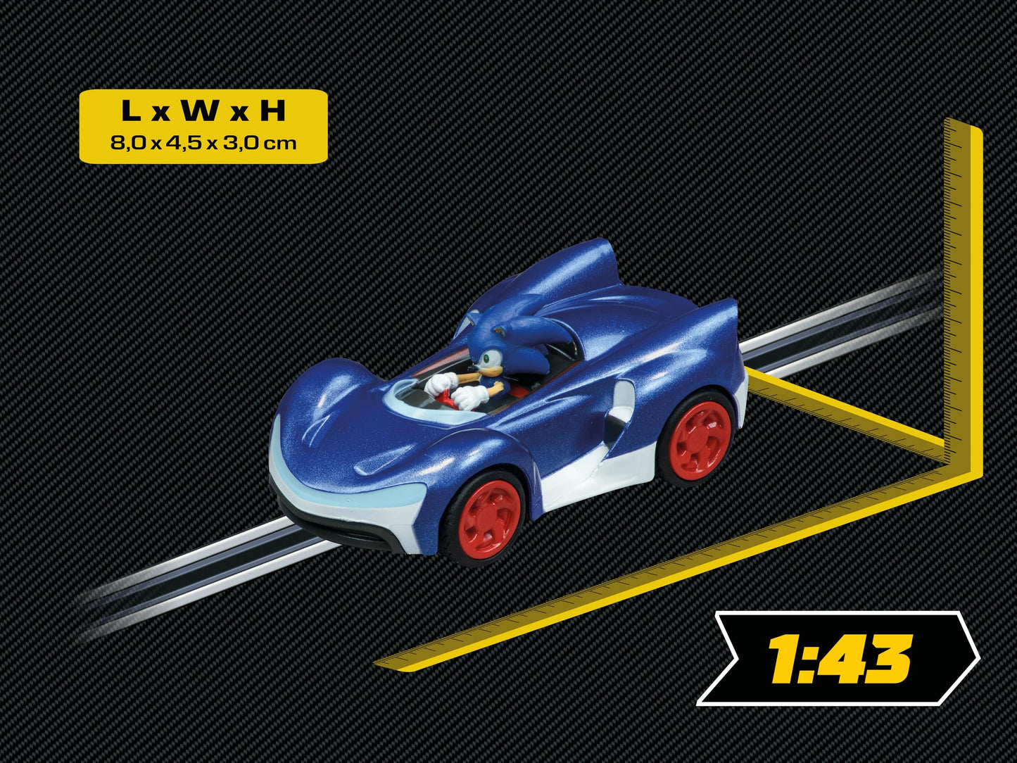 Carrera - Sonic Speed Star Toy, 20064218, Multicoloured