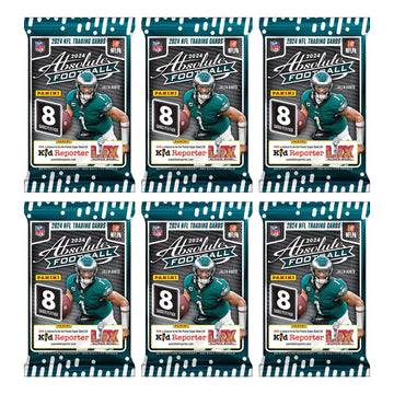 2024 Panini Absolute Football Nfl Trading Cards Mega Box