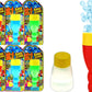 JA-RU Grab a Bubble Storm Touchable Bubbles Blowing Toy (6 Pack) I Hundred of Touching Bubbles Soap Solution Toy Favors I Party 