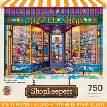 Masterpieces 750 Piece Jigsaw Puzzle For Adults, Family, Or Youth - Puzzle Emporium - 18'X24'