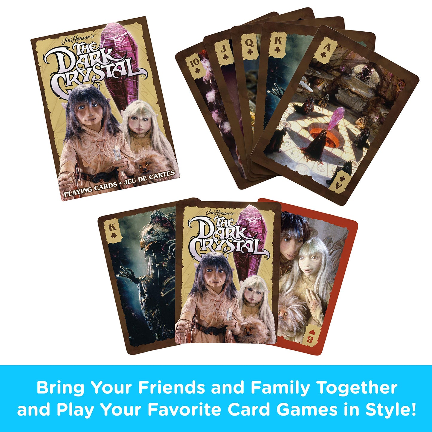 Aquarius The Dark Crystal Playing Cards - Dark Crystal Themed Deck Of Cards For Your Favorite Card Games - Officially Licensed D