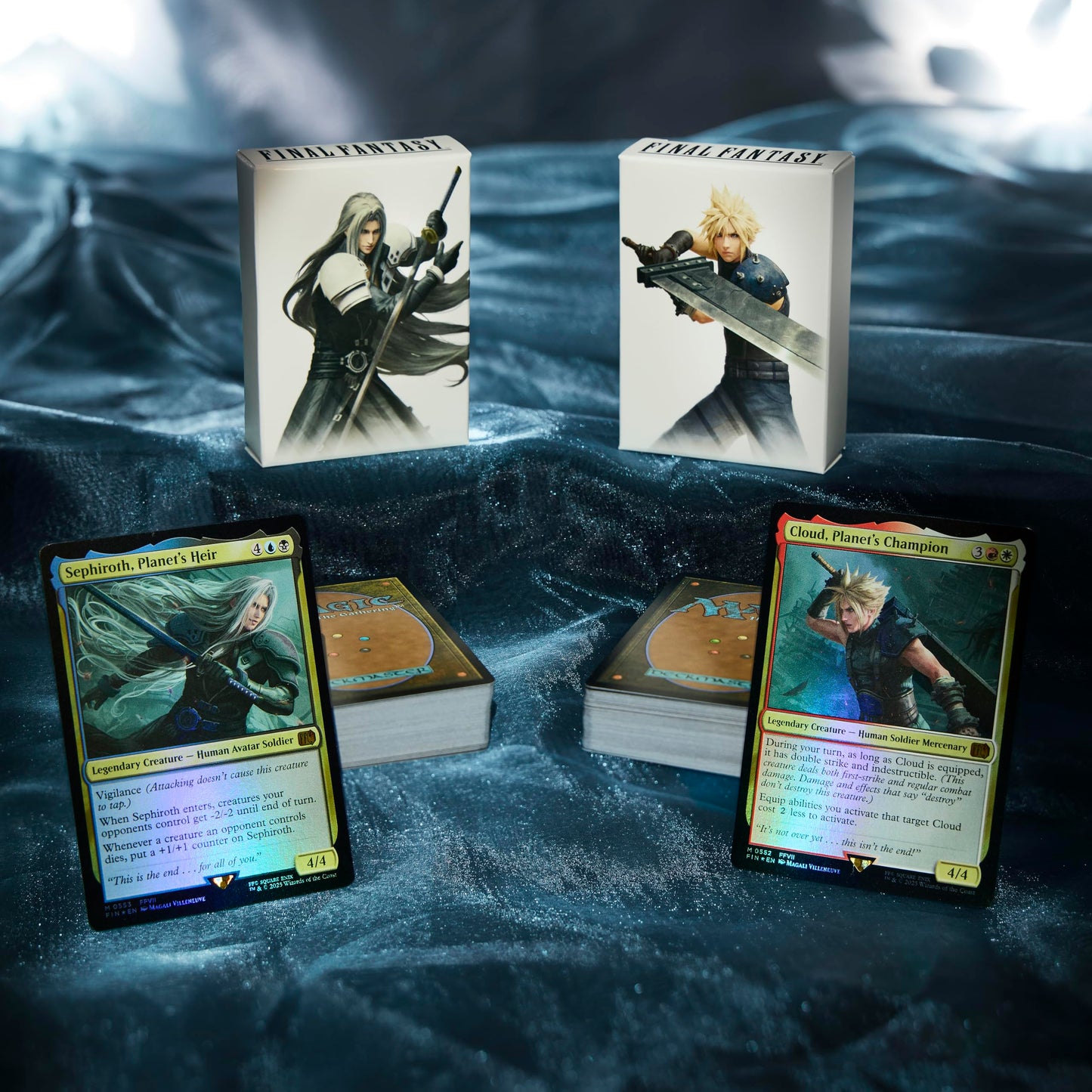 Magic: The Gathering Final Fantasy Starter Kit - Multicolor Cardstock, 2.008 x 7.598 x 0.1 in, Model D38540000