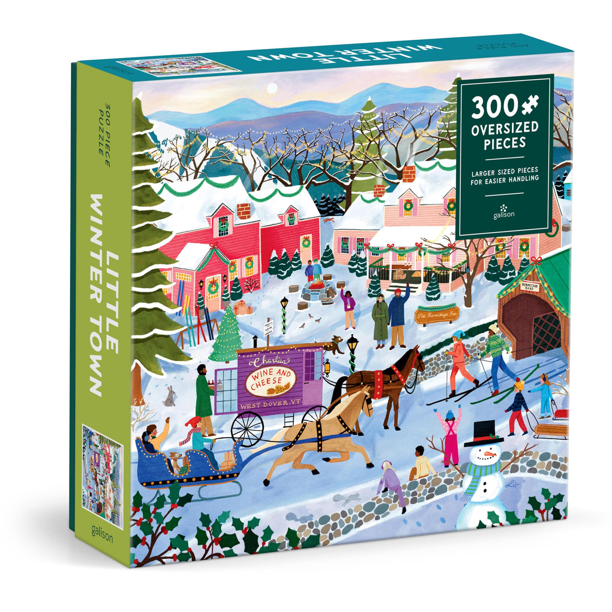 Little Winter Town 300 Piece Puzzle