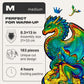 Unidragon Wooden Jigsaw Puzzles - Guarding Dragon, 183 Pcs, Medium 8.3' ?13, Beautiful Gift Package, Unique Shape Best Gift For Adults And Kids