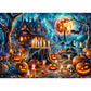 TangComplete - Halloween Party Puzzles for mature-themeds 1000 Piece  Jigsaw Puzzles for mature-themeds  mature-themed Challenging Game Toys  Impossible Puzzle  Family Decoration Puzzle