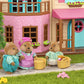 Li'L Woodzeez - Bushytails Squirrel Family - Set Of 4 Collectible Posable Squirrel Figures With Storybook - Pretend Play Doll Fi