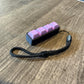 Four-Button Clicky Mechanical Switch Fidget Toy | Stim Toy, Stress Relief, Adhd (Black Base, Light Purple Keycaps)