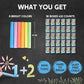 Joyin 432 Counts Mini Chalk Set For Kids, Non-Toxic Mini Chalk For Boys Girls 3+, School Supplies For Teachers, Goody Bag Fillers, Classroom Prizes Gifts (36 Boxes)
