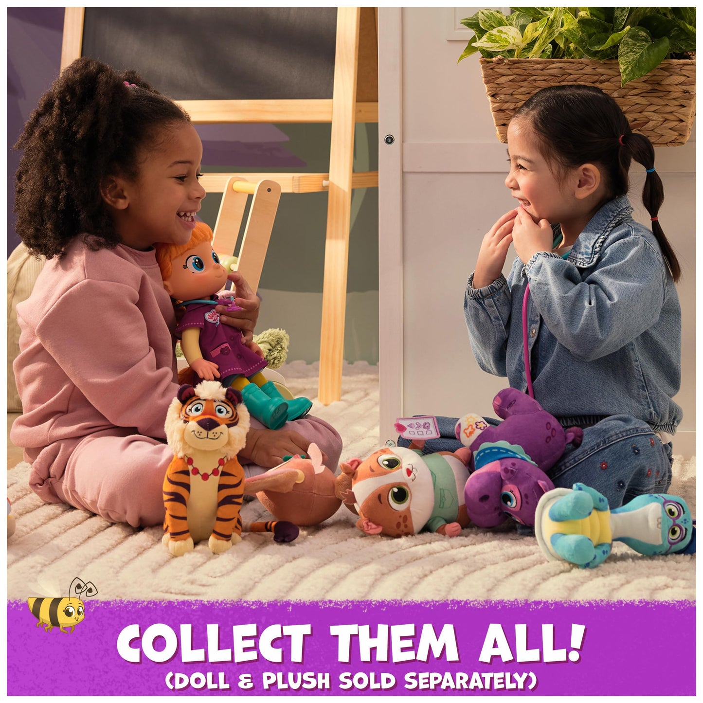 Vida the Vet, Vida Toddler Doll, 13-Inch Tall Toy Doll with Rooted Red Hair & Doctor Kit Accessories, Kids Toys for Girls & Boys