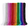 144Pcs Pride Accessories, Metallic Pride Lgbtq Beads Necklace Bulk, 6 Kinds Of Rainbow Beads Necklace Stuff, Gay Lesbian Pride N