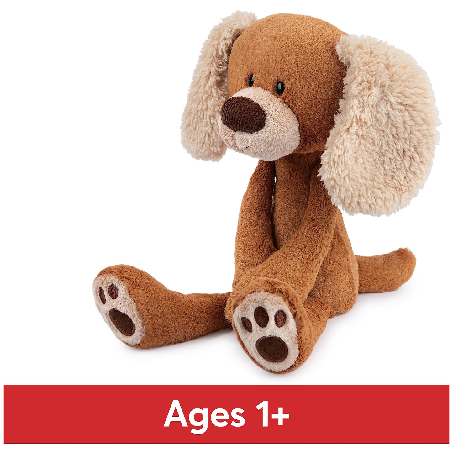 Gund Masi Puppy Dog Polyester Plush Plastic Pellets Stuffed Animal Take Along Friends Plushie Toy With Poly Bag For Children Age