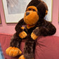 Qacksv Cute Monkey Plush, Giant Monkey Stuffed Animal