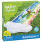 Toysmith Dash N Splash Rainbow Inflatable Outdoor Water Slide