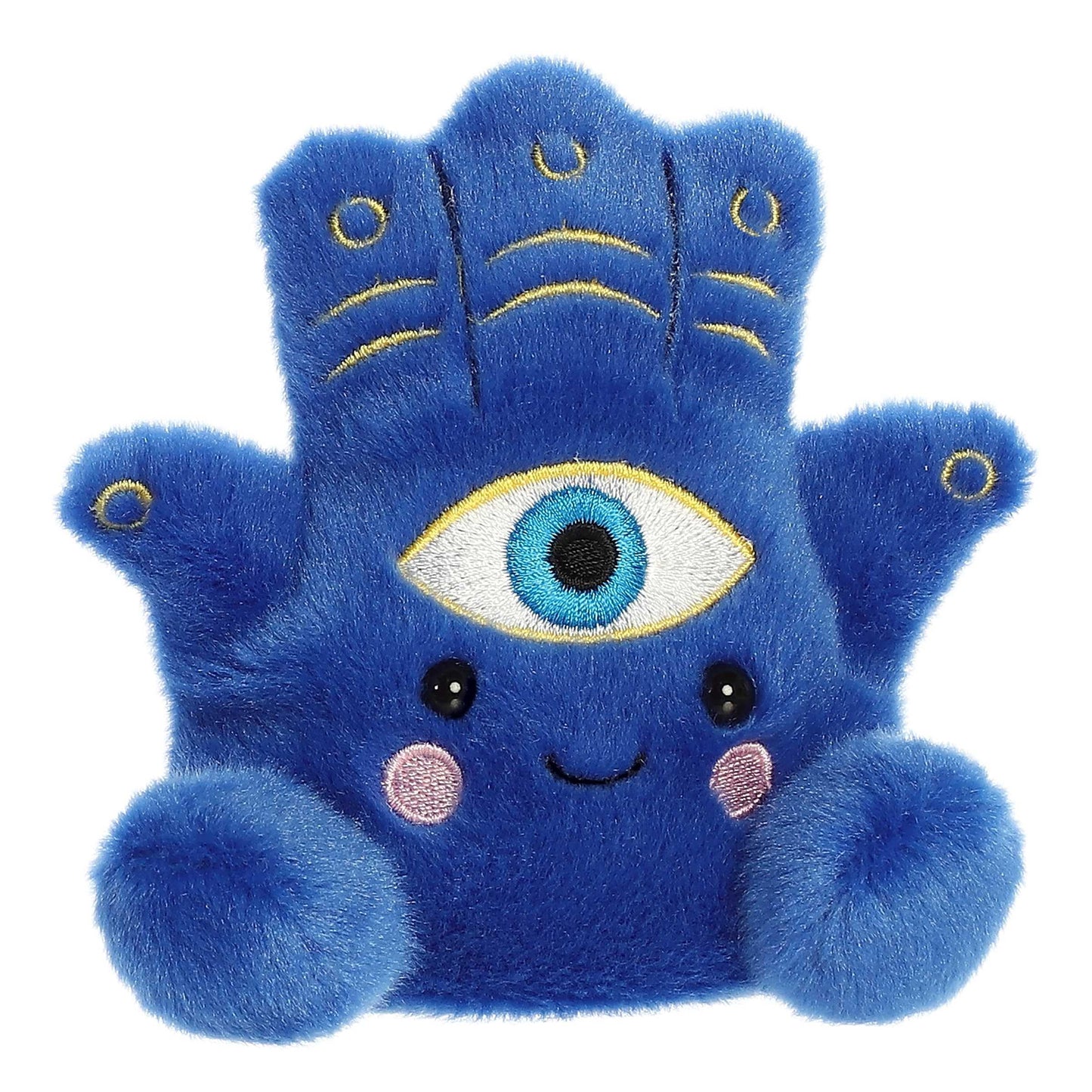 Aurora® Palm Pals™ Farah Hamsa™ Stuffed Animal - 5" Blue Polyester Collectible