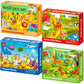 Quokka Puzzles For Kids Ages 4-6 - Set Of 4X60 Jigsaw Puzzles For Toddlers 3-5 - Animals Toys For Children 6-8 Yo - Gift Educational Game For Boys & Girls