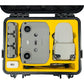 Judunmsk Waterproof Hard Case for DJI Mini 2 SE/4K - Compact, Portable, Black+Yellow, Durable ABS