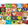 RoseArt 1000 Piece Jigsaw Puzzle - Kodak Premium Cork - Multi-colored - Love is Everywhere - Model 8720ZZF